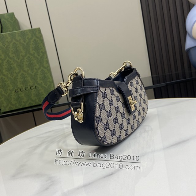 Gucci專櫃古馳最新款Moon Side系列迷你肩背包 jh2233型號：786015